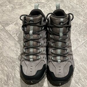 Women’s Merrell Crosslander 2 Mid Waterproof Hiking Boots Ocre Brindle/Tea 8.5